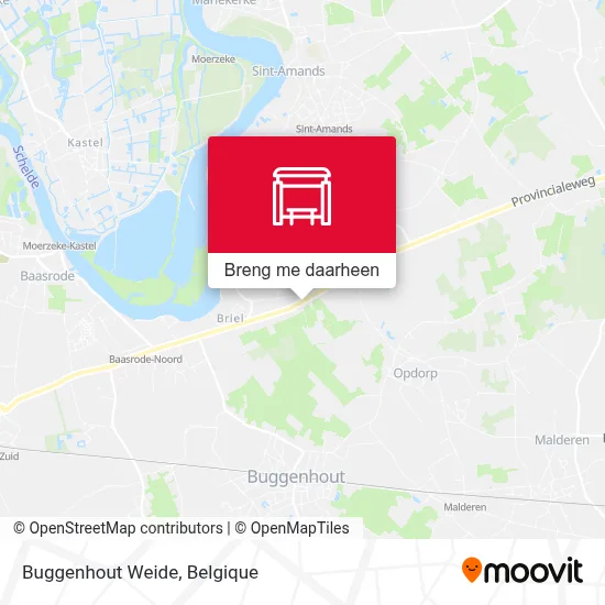 Buggenhout Weide kaart
