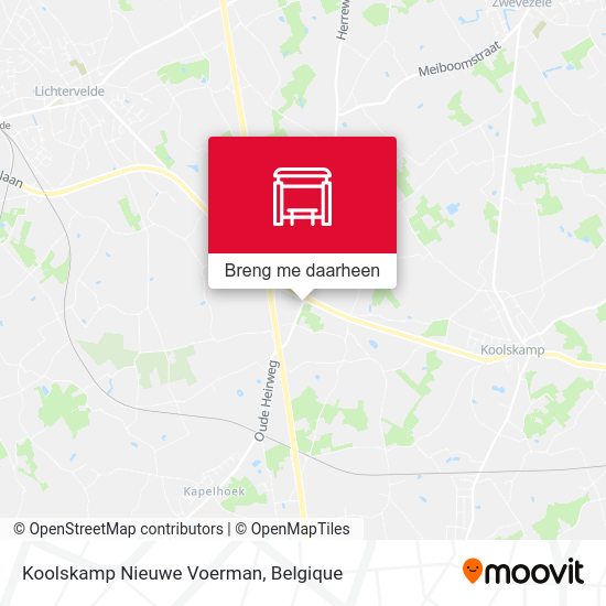 Koolskamp Nieuwe Voerman kaart
