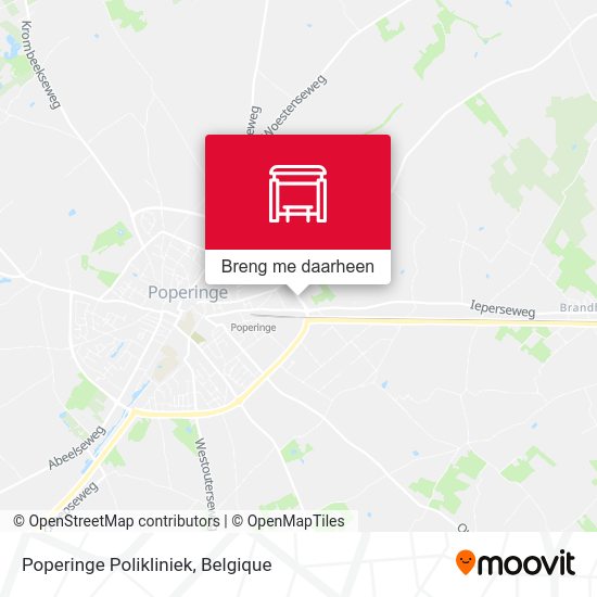 Poperinge Polikliniek kaart