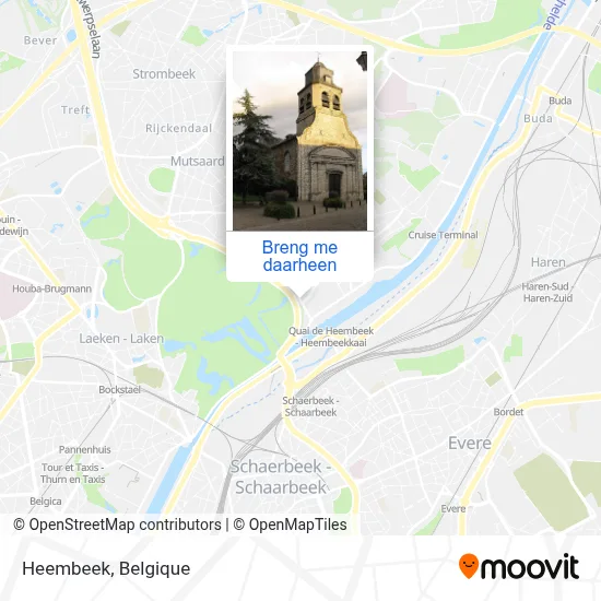Heembeek kaart