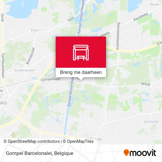Gompel Barcelonalei kaart