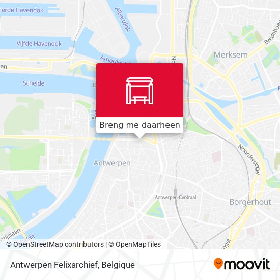 Antwerpen Felixarchief kaart