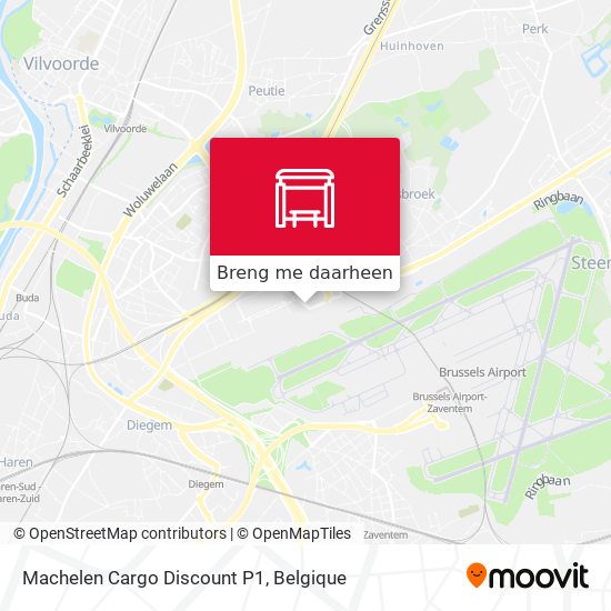 Machelen Cargo Discount P1 kaart