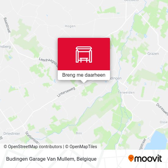 Budingen Garage Van Mullem kaart