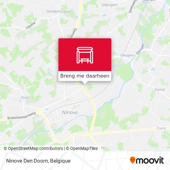 Ninove Den Doorn kaart