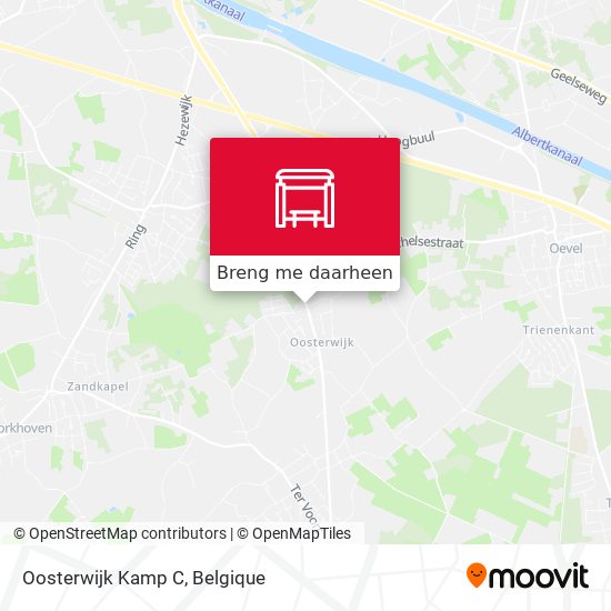 Oosterwijk Kamp C kaart