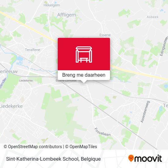Sint-Katherina-Lombeek School kaart