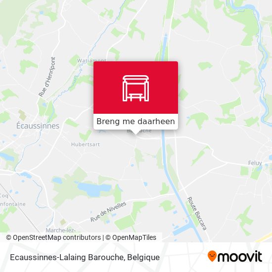 Ecaussinnes-Lalaing Barouche kaart