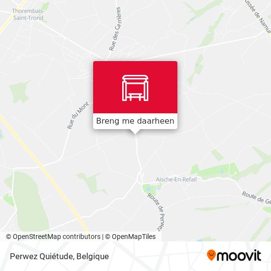 Perwez Quiétude kaart