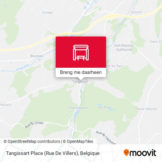 Tangissart Place (Rue De Villers) kaart