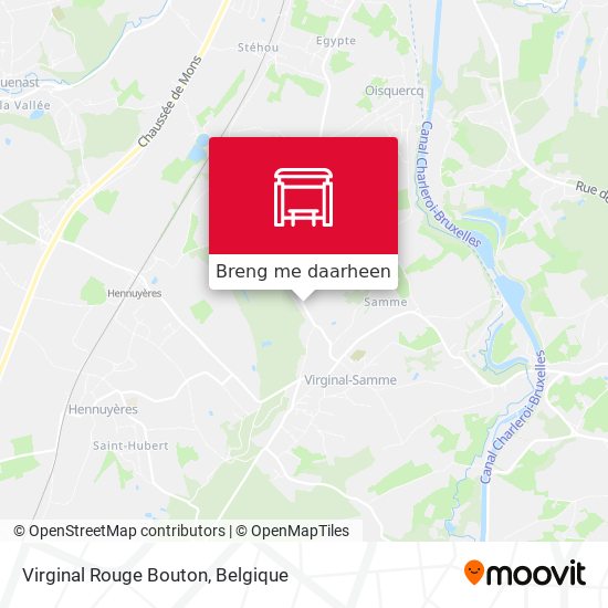Virginal Rouge Bouton kaart