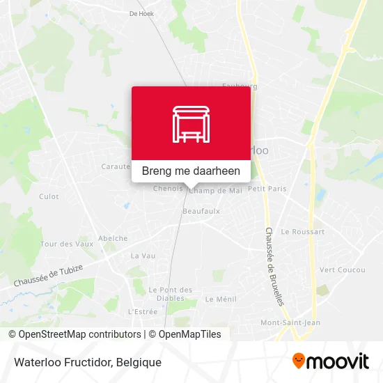 Waterloo Fructidor kaart