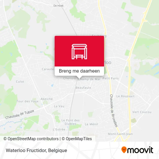 Waterloo Fructidor kaart