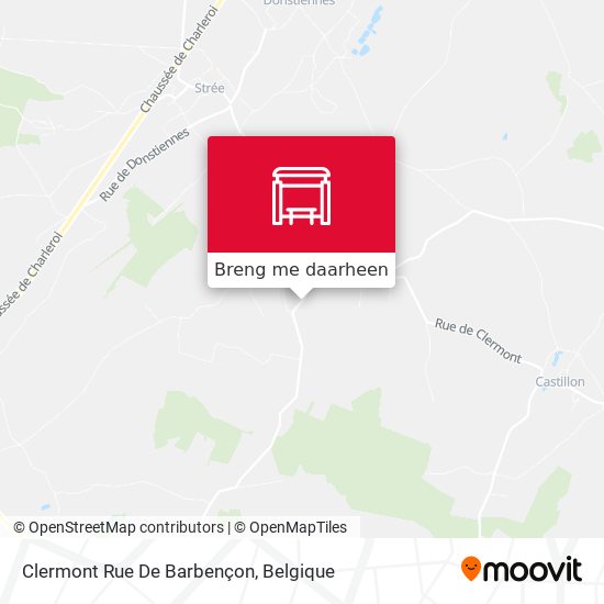 Clermont Rue De Barbençon kaart