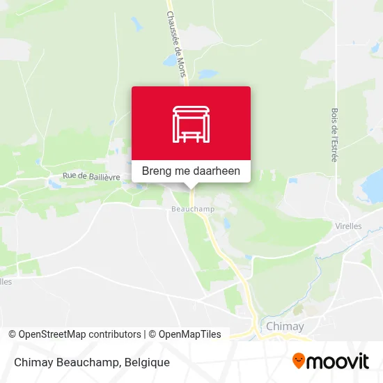 Chimay Beauchamp kaart