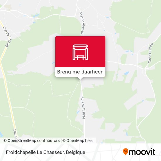 Froidchapelle Le Chasseur kaart
