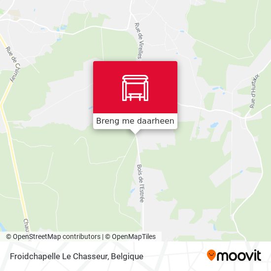 Froidchapelle Le Chasseur kaart