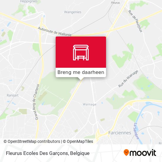Fleurus Ecoles Des Garçons kaart