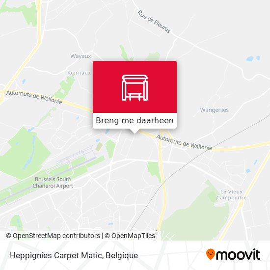 Heppignies Carpet Matic kaart