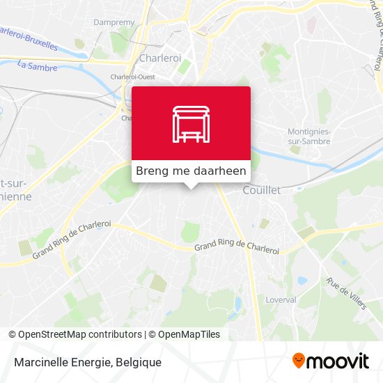 Marcinelle Energie kaart