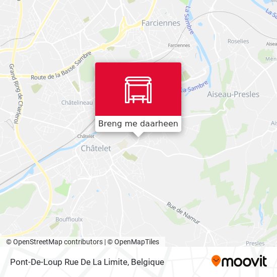 Pont-De-Loup Rue De La Limite kaart