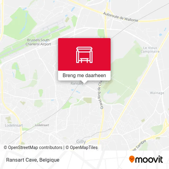 Ransart Cave kaart
