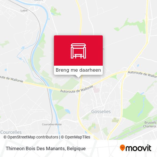 Thimeon Bois Des Manants kaart