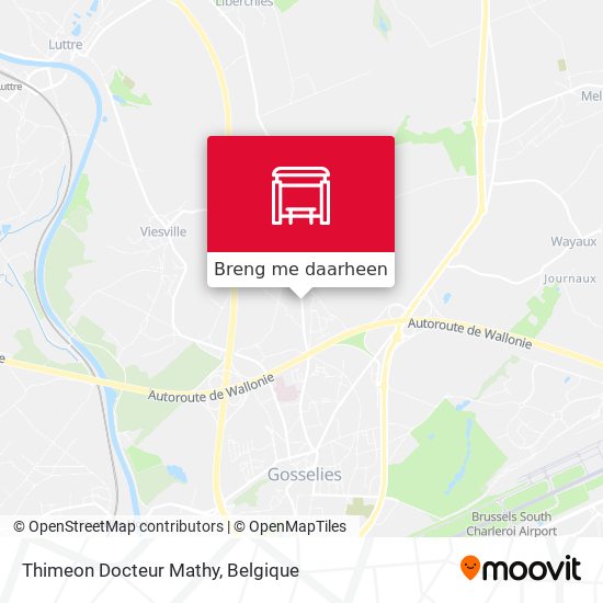 Thimeon Docteur Mathy kaart
