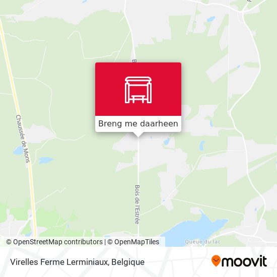 Virelles Ferme Lerminiaux kaart