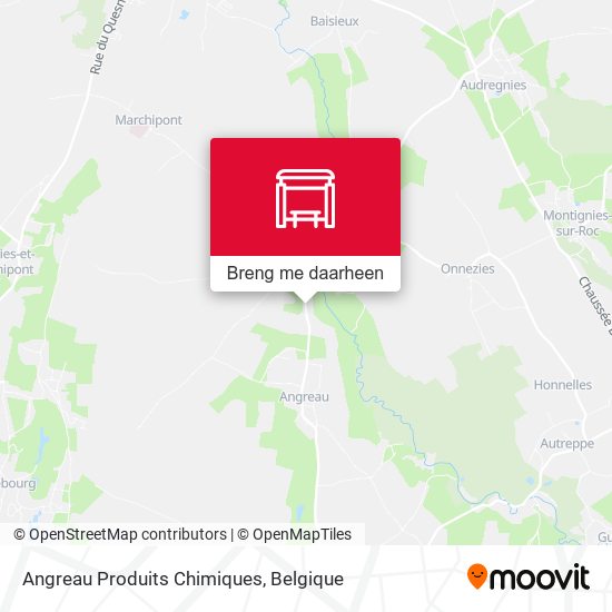 Angreau Produits Chimiques kaart