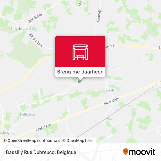 Bassilly Rue  Dubreucq kaart