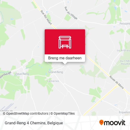 Grand-Reng 4 Chemins kaart