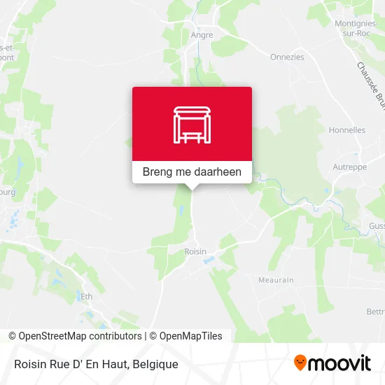 Roisin Rue D' En Haut kaart