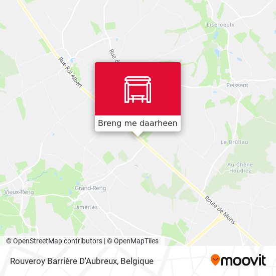Rouveroy Barrière D'Aubreux kaart