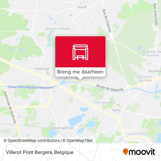 Villerot Pont Bergère kaart