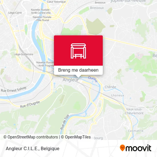 Angleur C.I.L.E. kaart