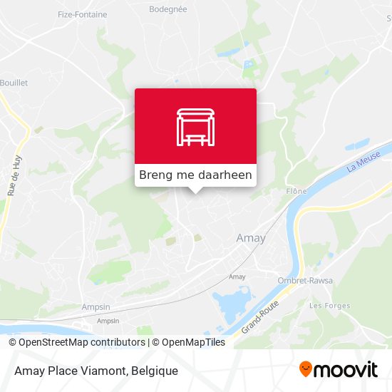 Amay Place Viamont kaart
