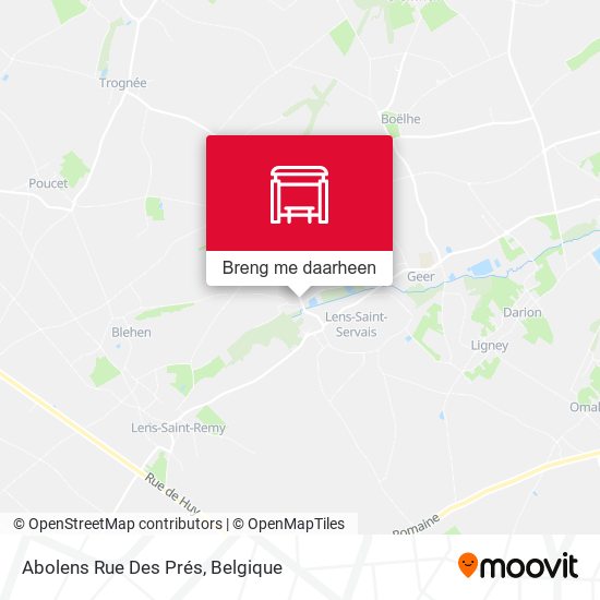 Abolens Rue Des Prés kaart