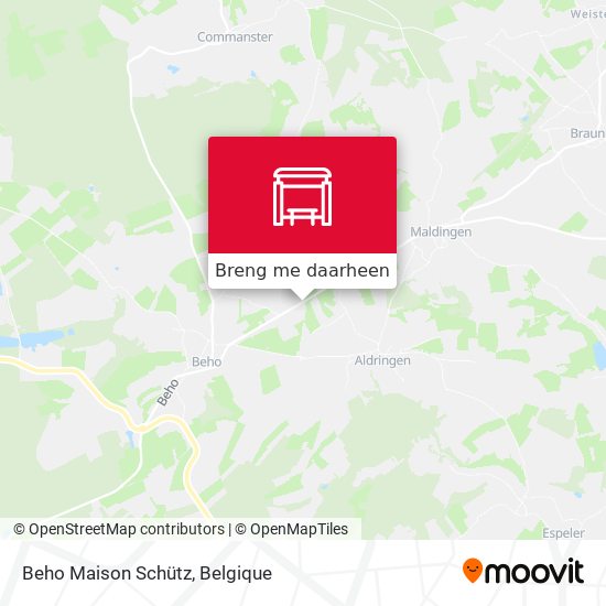 Beho Maison Schütz kaart