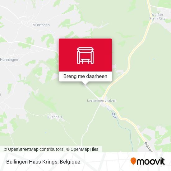 Bullingen Haus Krings kaart