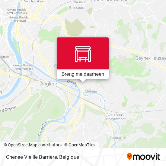 Chenee Vieille Barrière kaart