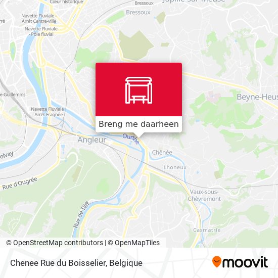 Chenee Rue du Boisselier kaart