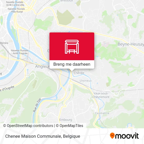 Chenee Maison Communale kaart