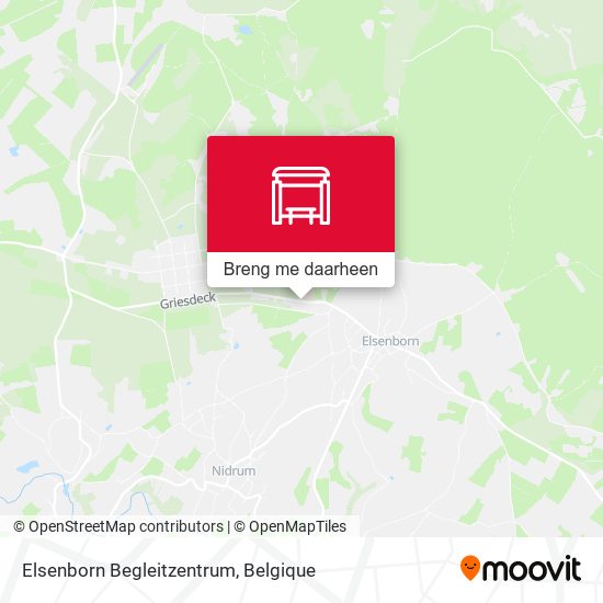 Elsenborn Begleitzentrum kaart