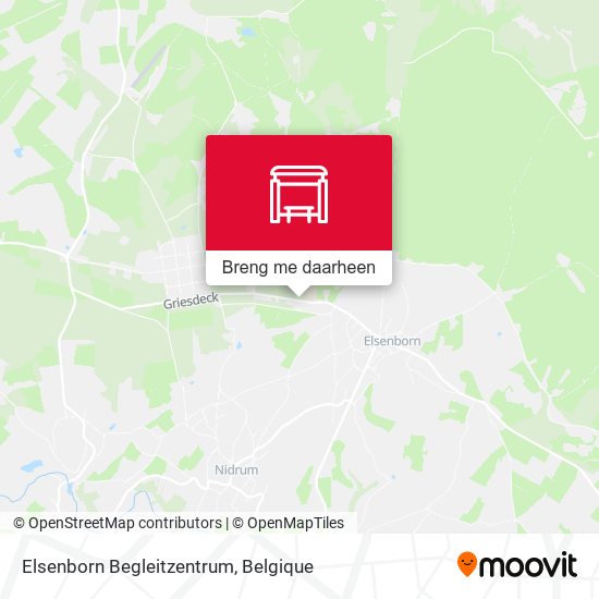 Elsenborn Begleitzentrum kaart