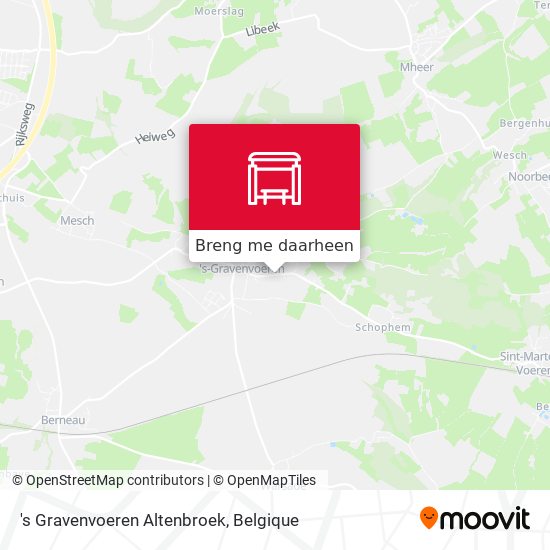 's Gravenvoeren Altenbroek kaart
