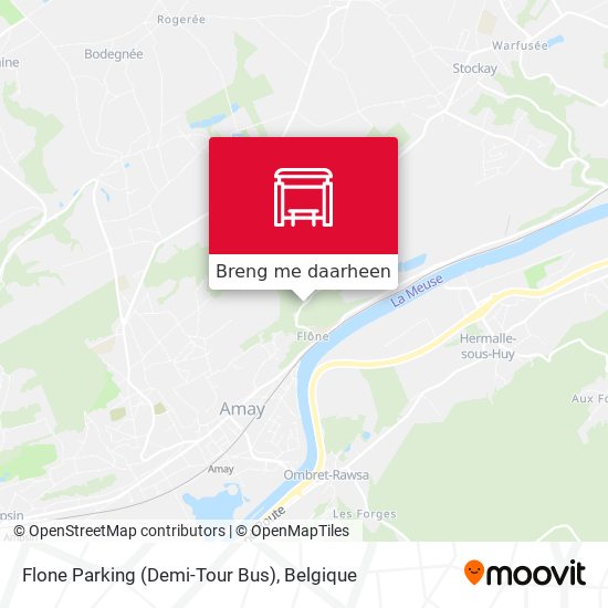 Flone Parking (Demi-Tour Bus) kaart