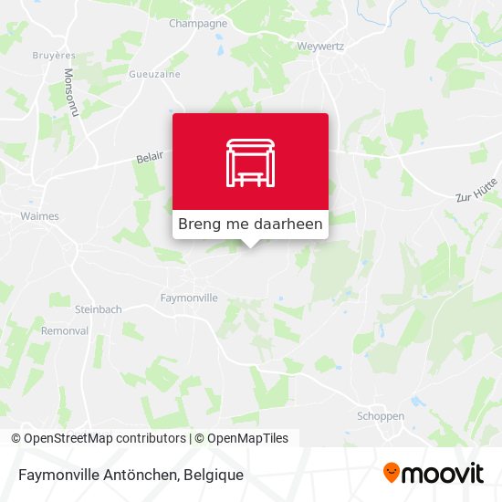 Faymonville Antönchen kaart