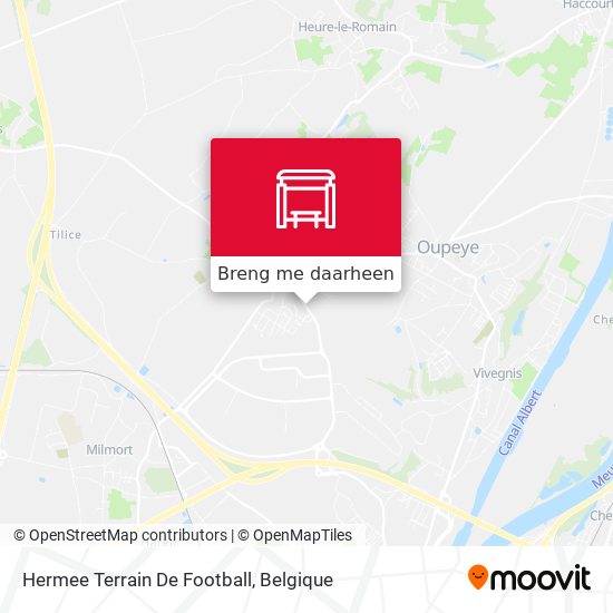 Hermee Terrain De Football kaart