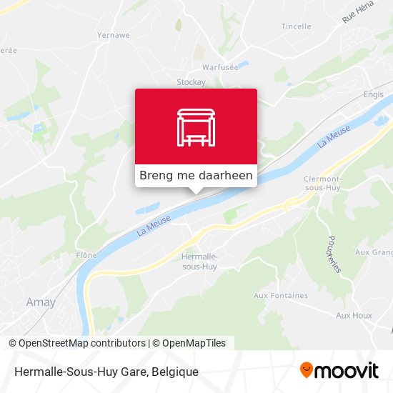 Hermalle-Sous-Huy Gare kaart